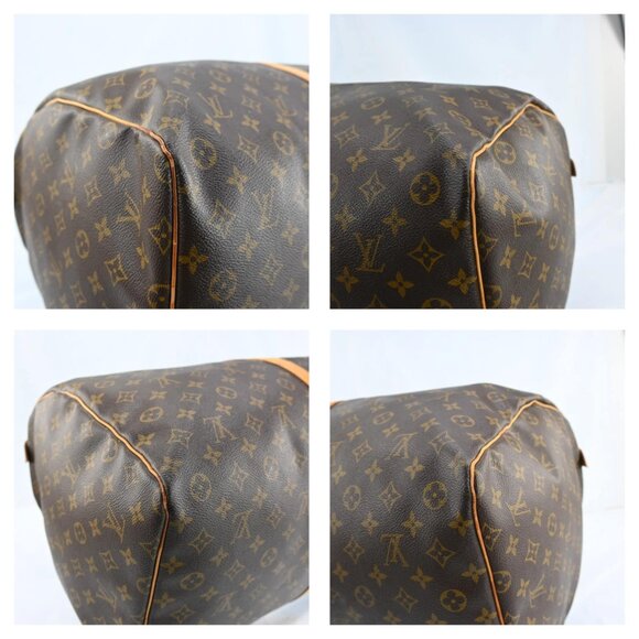 Authentic LOUIS VUITTON Keepall 60 Monogram Canvas Hand Bag bsj746-110625 - Picture 10 of 16
